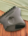 Gua Sha - Pure Nephrite Jade - Facial Massage Tool by Kokoa Botanics