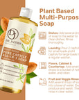 Almond All in 1 Castile Soap - Thin Formula
