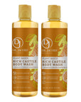 Orange & Ginger Boost Castile Body Wash, Shampoo, & Shaving Lather