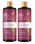 Rose Glow Castile Body Wash, Shampoo, & Shaving Lather