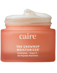 The Grownup Moisturizer visible dollop of the mosturizer cream for women over 40
