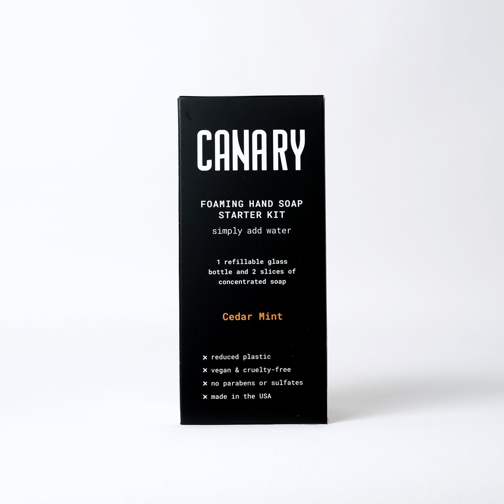 Hand Soap Starter Kit - Bottle & 2 Soap Slices by Canary