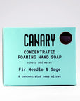 Fir Needle + Sage Concentrated Hand Soap Refill Bars by Canary