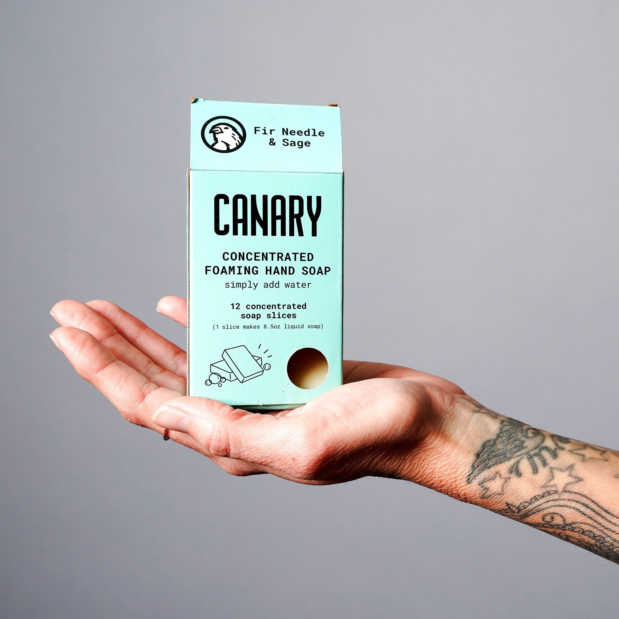 Fir Needle + Sage Concentrated Hand Soap Refill Bars by Canary