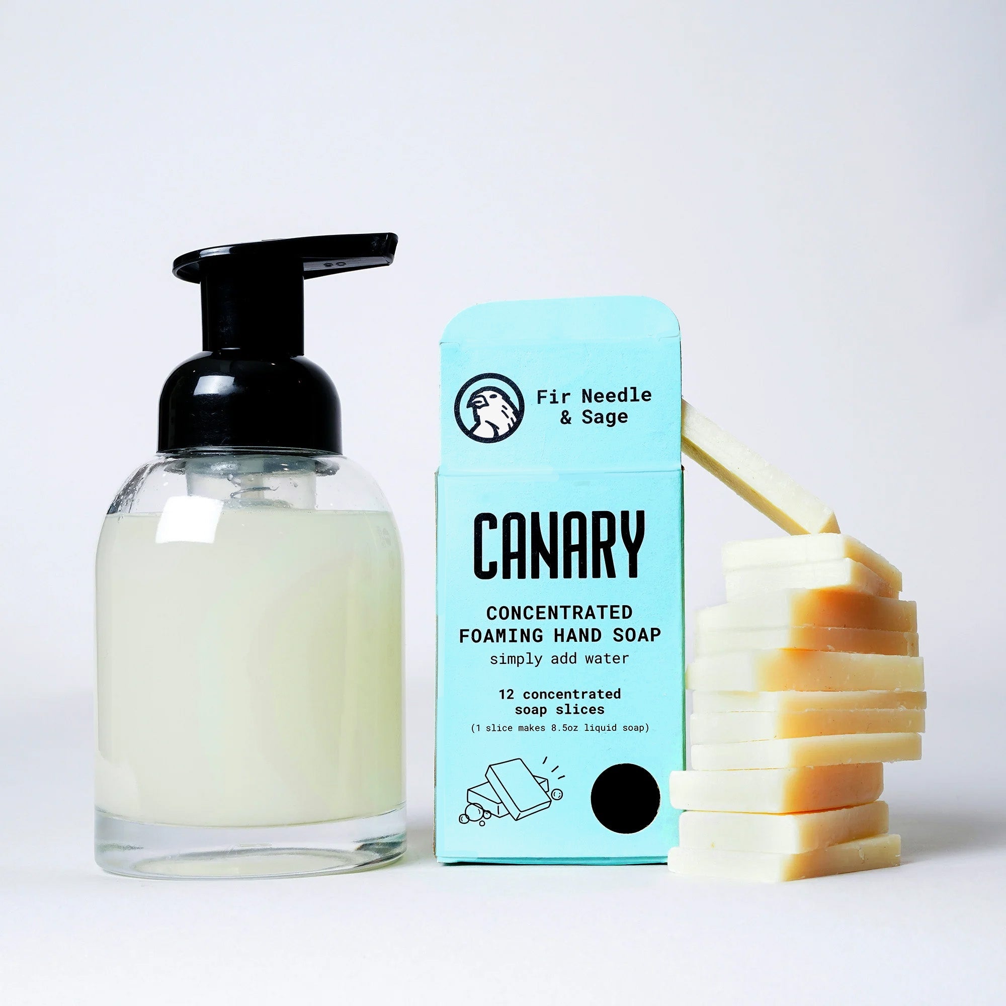 Fir Needle + Sage Concentrated Hand Soap Refill Bars by Canary