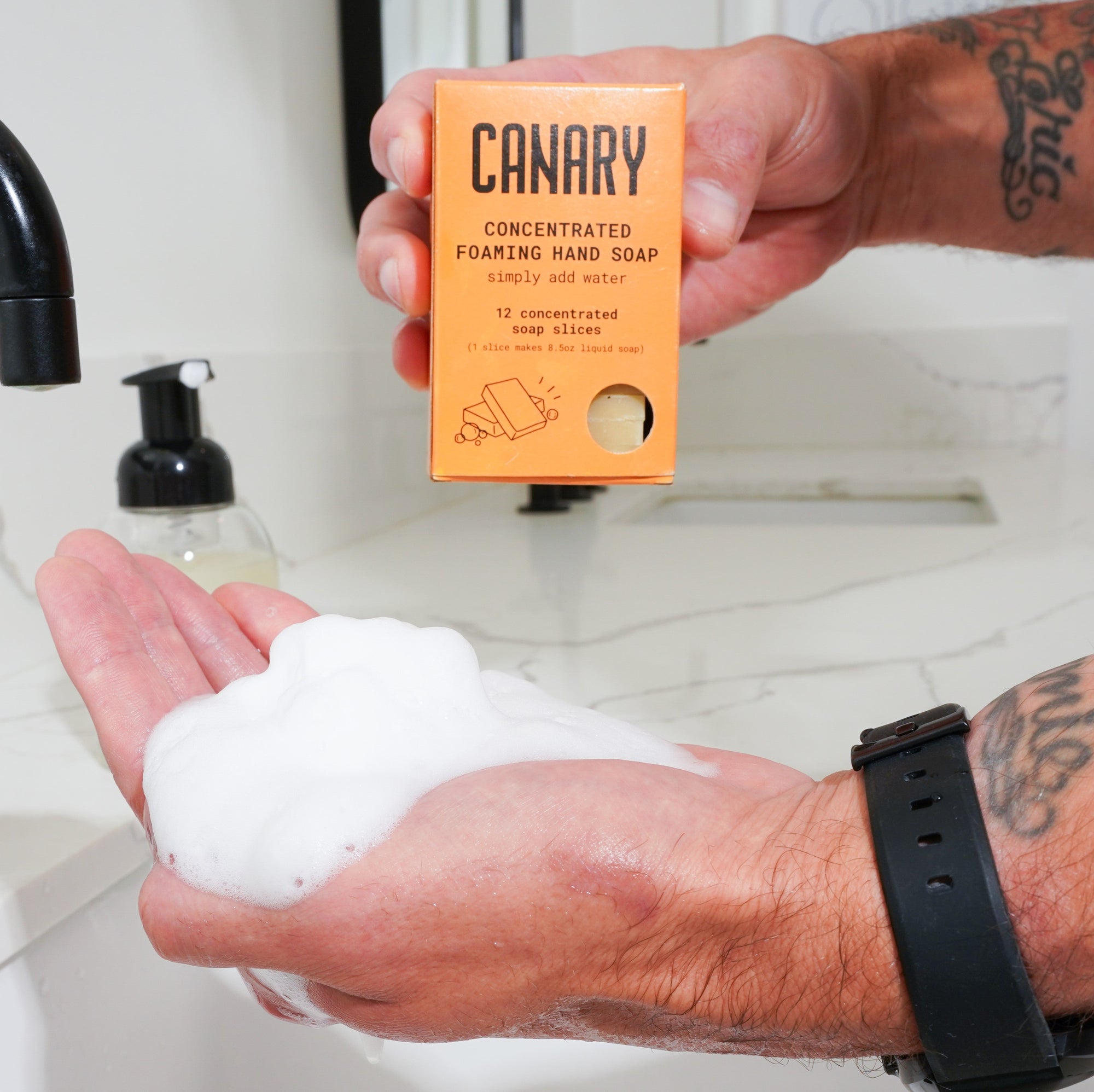 Cedar Mint Concentrated Hand Soap Refill Bars by Canary