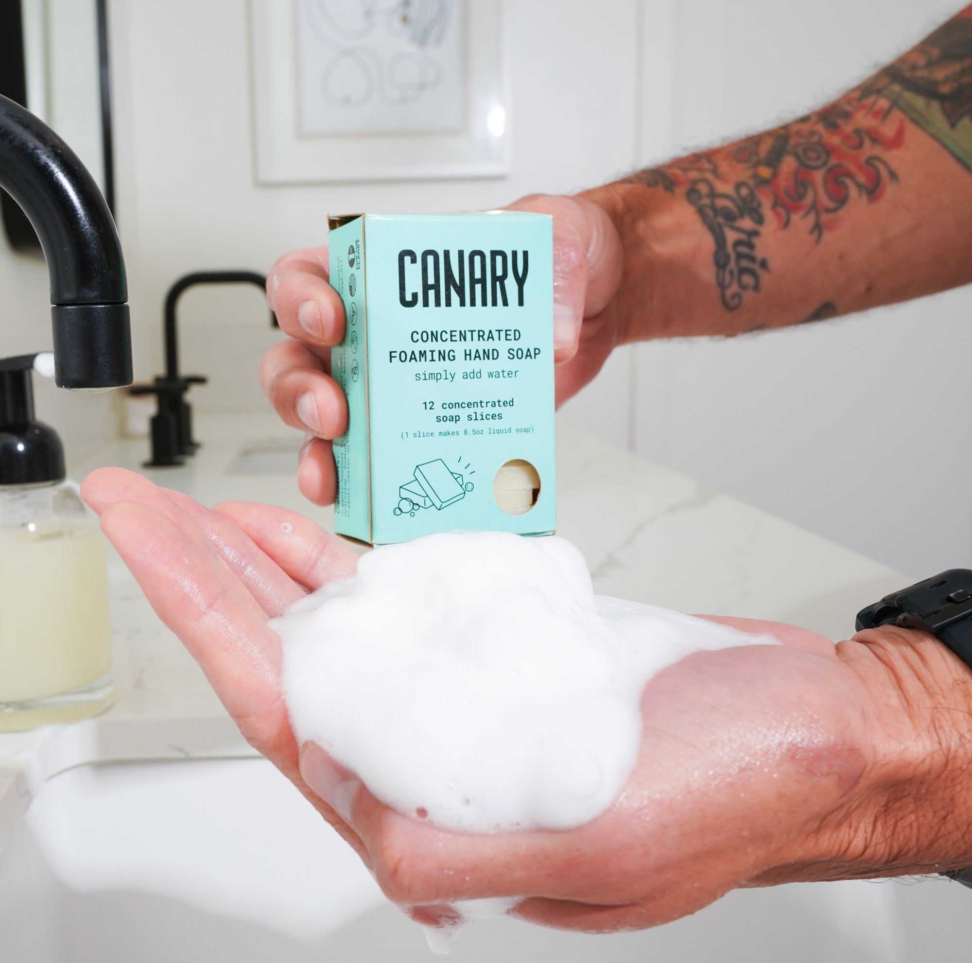 Fir Needle + Sage Concentrated Hand Soap Refill Bars by Canary