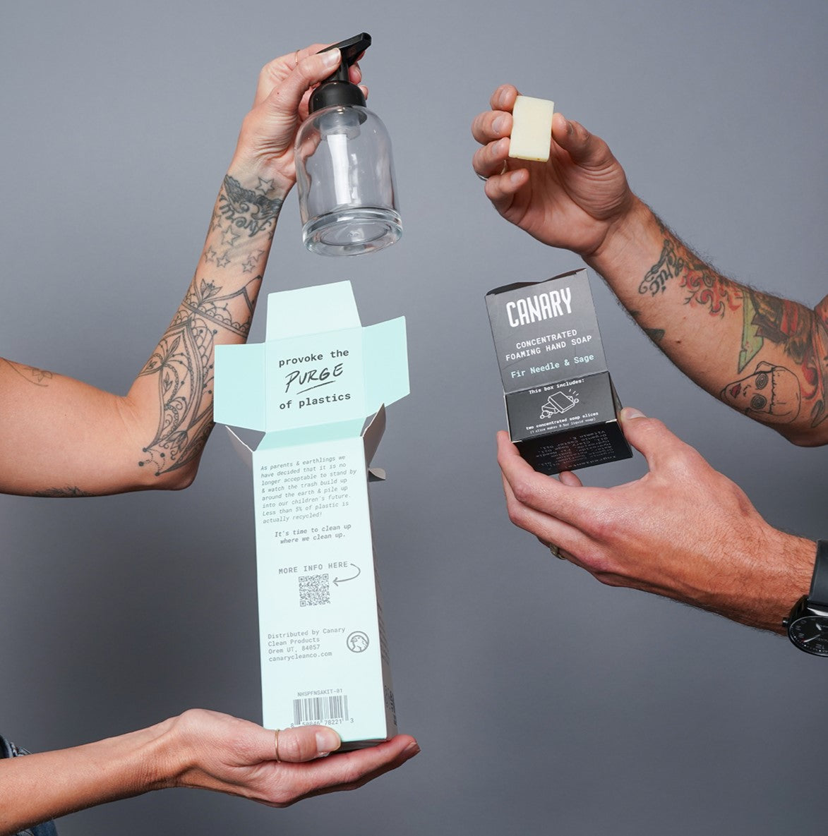 Concentrated Foaming Hand Soap Bundle by Canary