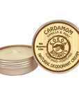 CARDAMOM with VANILLA & MINT - Natural Deodorant Cream - Aluminum-Free - 2.5 oz by Kokoa Botanics
