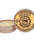CARIBBEAN COCONUT - Natural Deodorant Cream - Aluminum-Free - 2.5 oz
