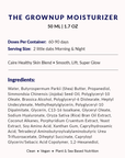 Full Size Trio: Theorem Serum Boost 30mL + Triple Lift Molecule Mask 40 mL + Grownup Moisturizer 50 mL