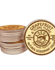 GRAPEFRUIT & YLANG YLANG - Natural Deodorant Cream - Sensitive Skin - Baking Soda Free - 2.5 oz