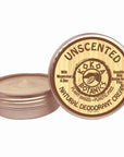 UNSCENTED - Natural Deodorant Cream - Sensitive Skin - Baking Soda-Free 2.5 oz