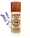 LAVENDER & NEROLI - Natural Deodorant - Sport - Aluminum-Free - Plastic-Free 3.2 oz by Kokoa Botanics