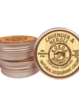 Lavender & Neroli - Natural Deodorant Cream - Sensitive Skin - Baking Soda Free - 2.5 oz by Kokoa Botanics