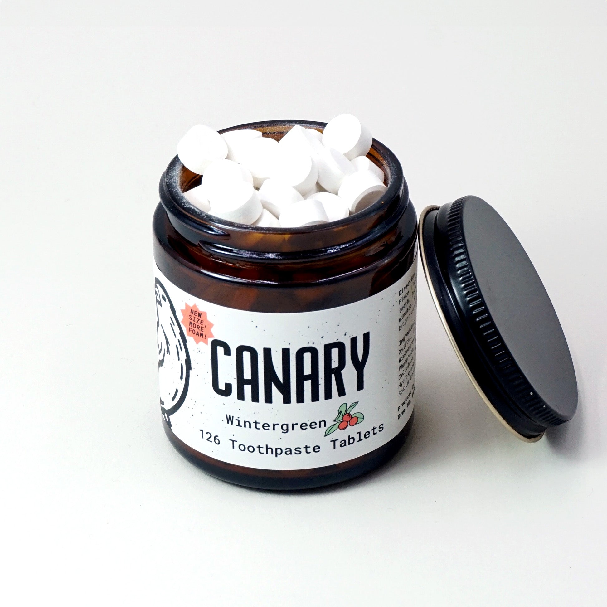Wintergreen Toothpaste Tablets by Canary