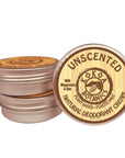 Unscented - Natural Deodorant Cream - Aluminum-Free - Plastic-Free 2.5 oz by Kokoa Botanics