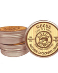 WOODS - Natural Deodorant Cream - Sensitive Skin – Baking Soda-Free 2.5 oz by Kokoa Botanics
