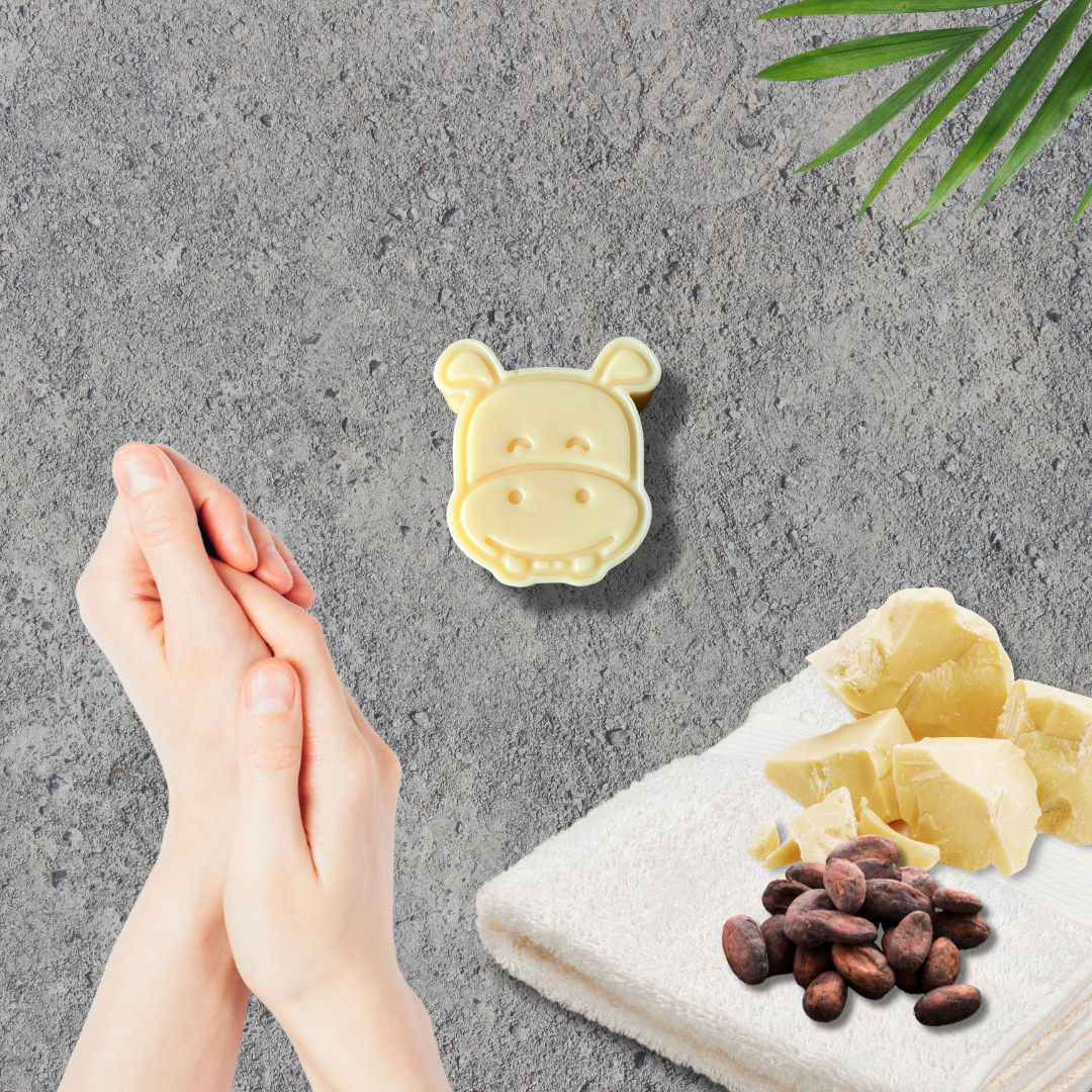 Hippo Head Shaped Lotion Bar