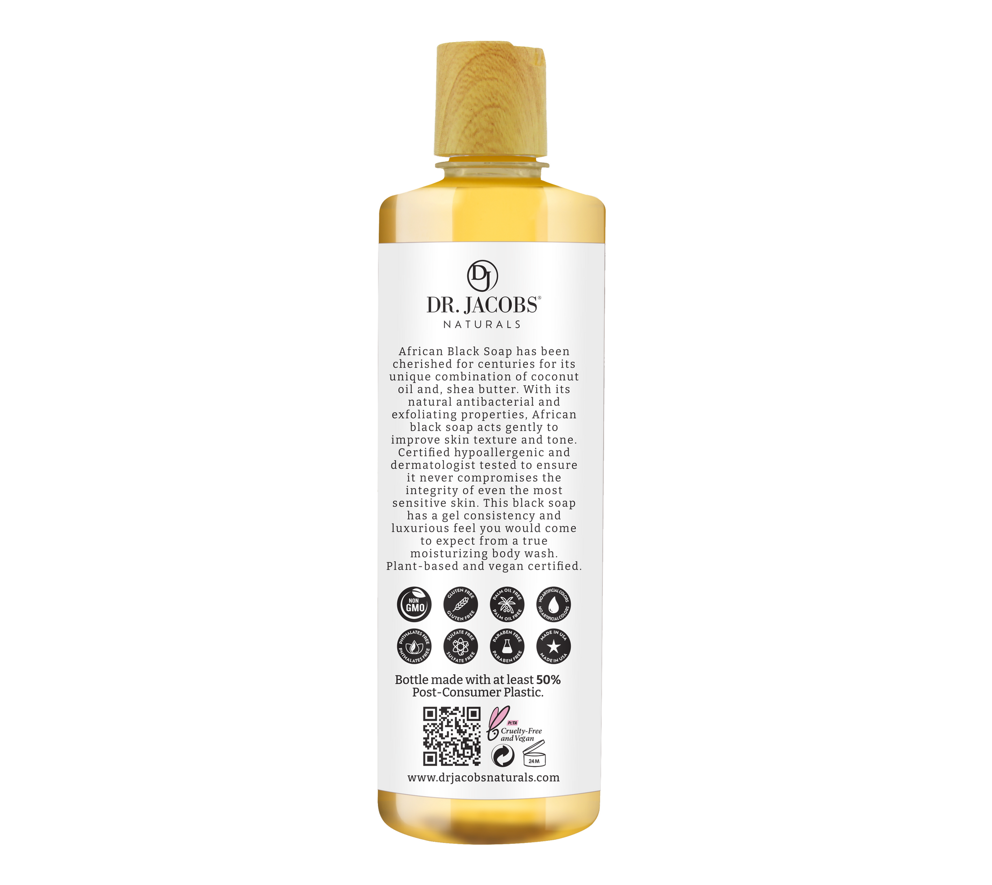 Lavender &amp; Sage Black Soap Body Wash, Shampoo, and Shaving Lather