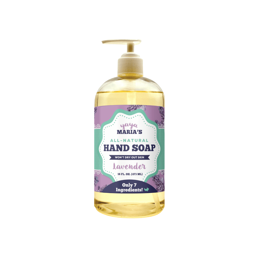 Natural Hand Soap (16 fl oz) by Yaya Maria&#39;s