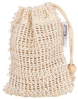 Exfoliating Loofah Soap Bag