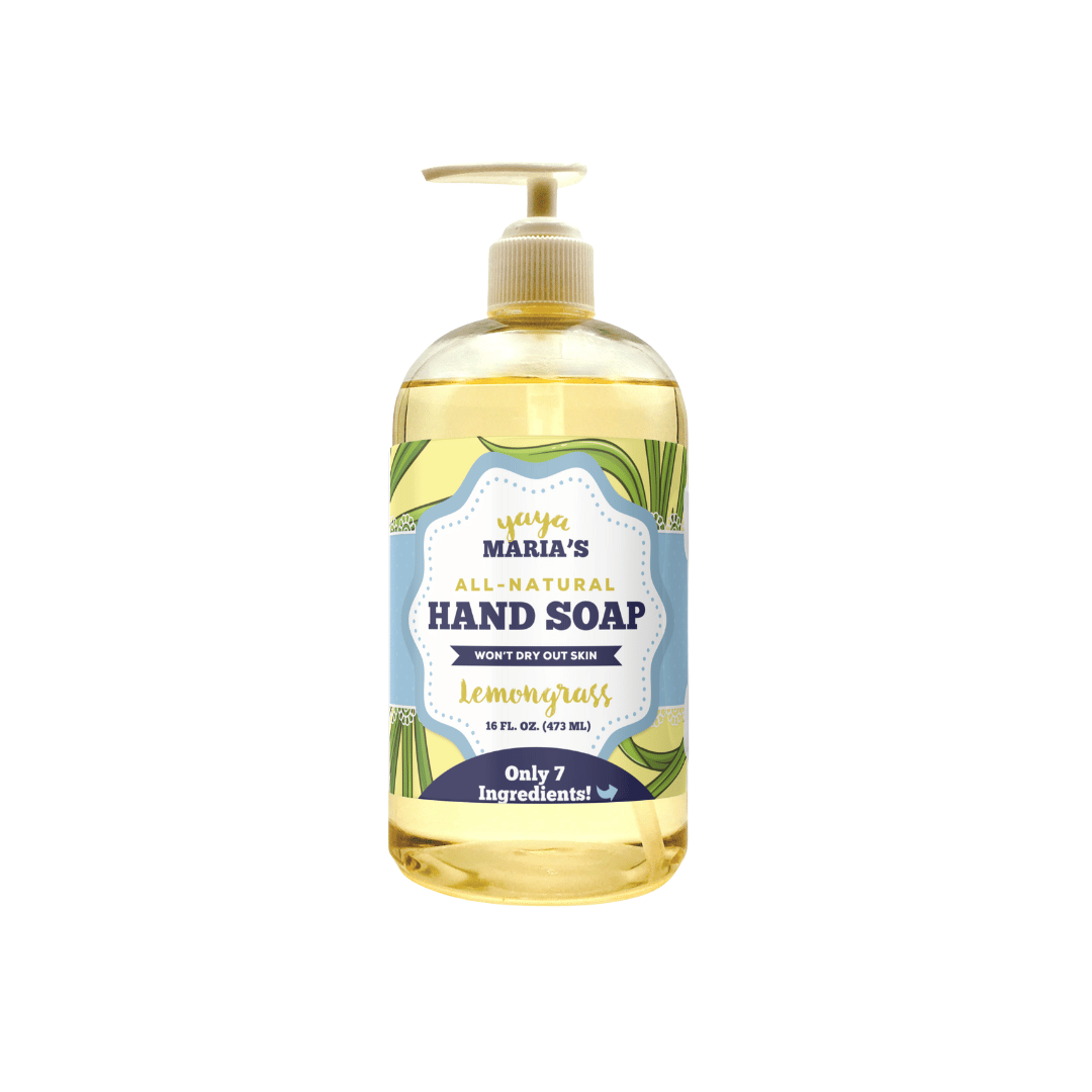 Natural Hand Soap (16 fl oz) by Yaya Maria&#39;s