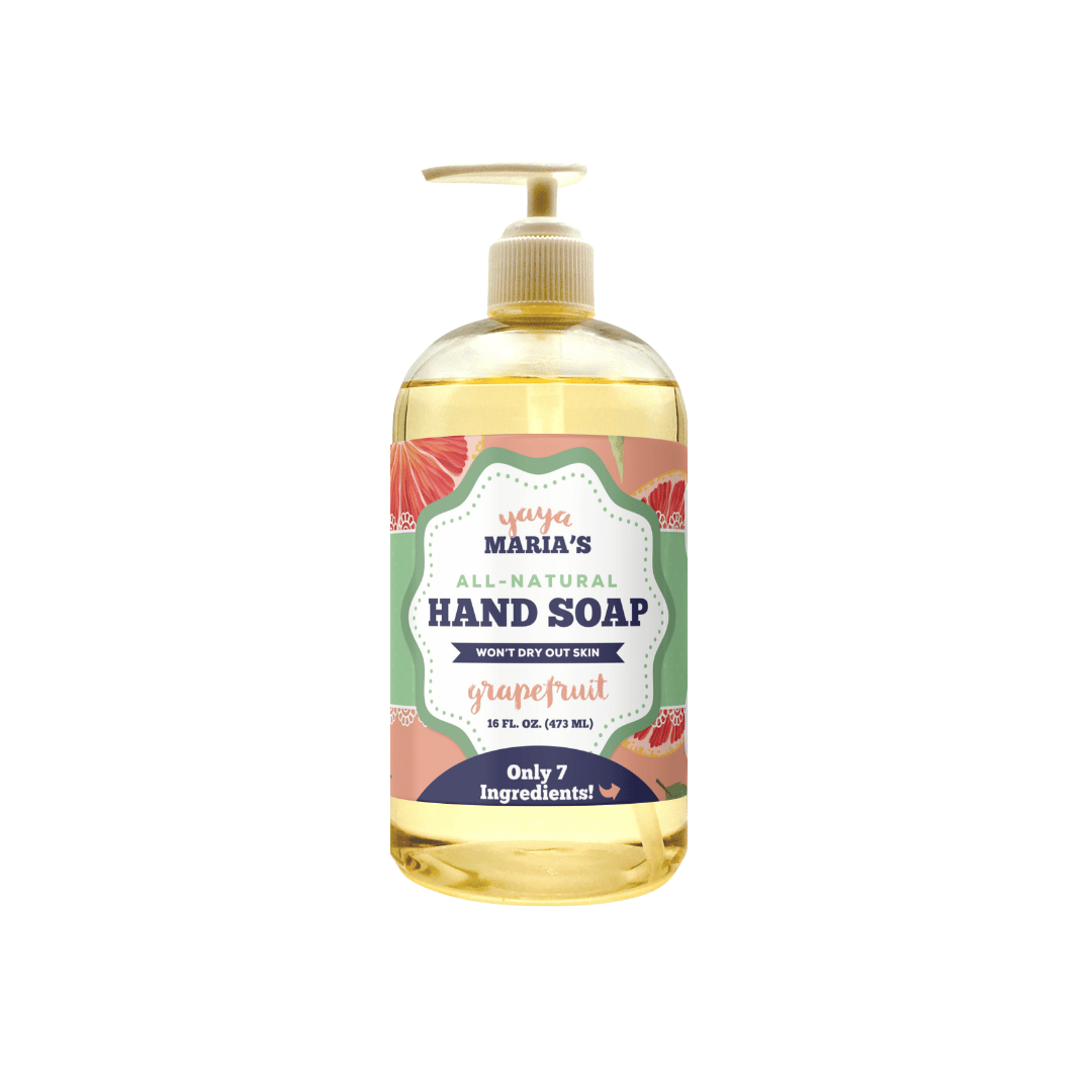 Natural Hand Soap (16 fl oz) by Yaya Maria&#39;s