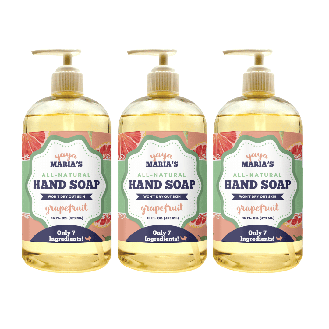Natural Hand Soap (16 fl oz) by Yaya Maria&#39;s