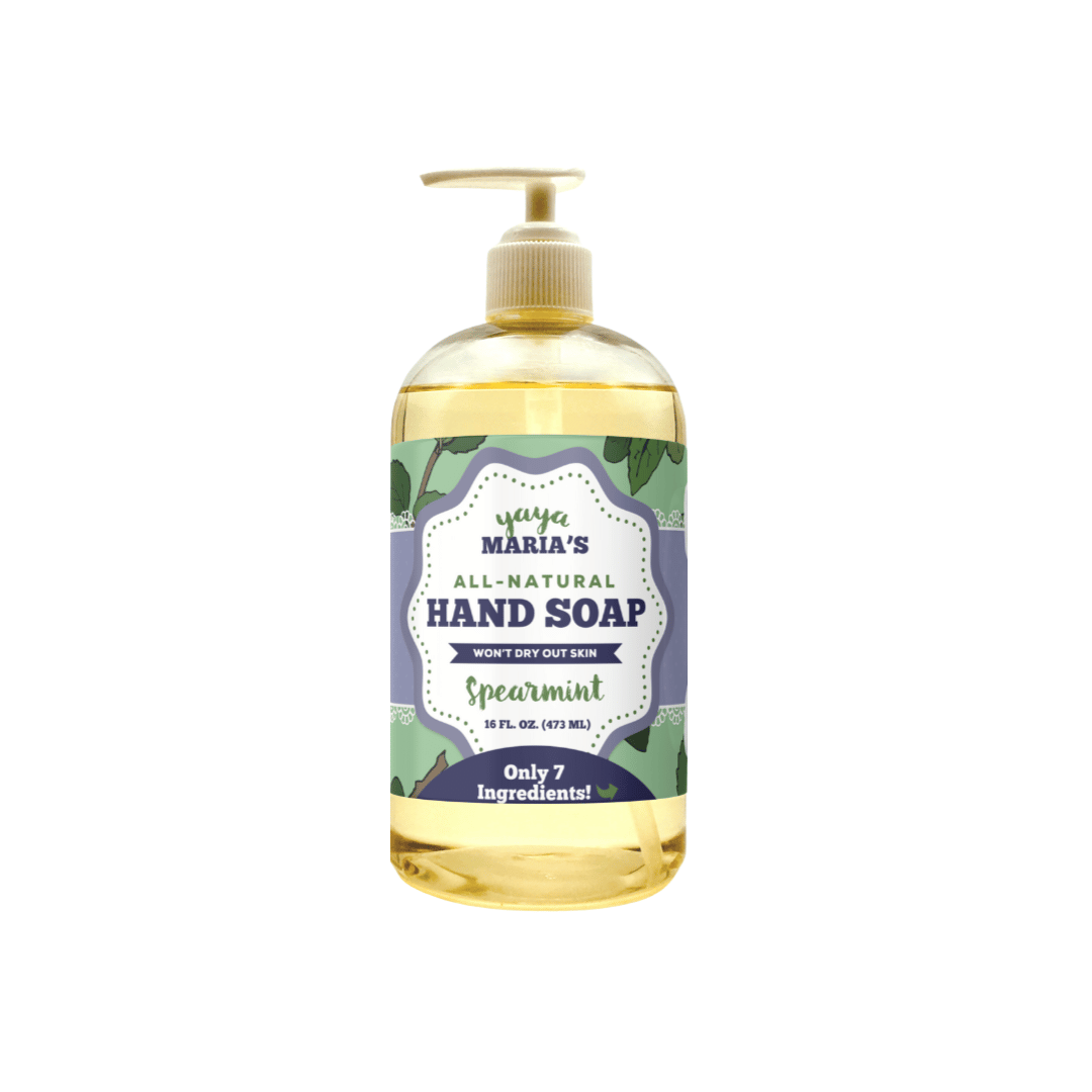 Natural Hand Soap (16 fl oz) by Yaya Maria&#39;s