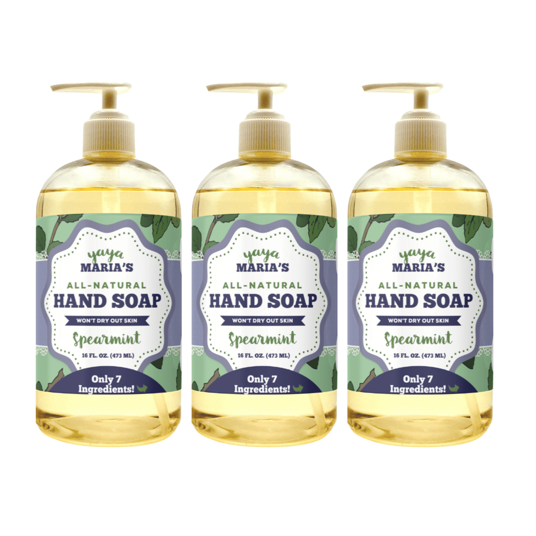 Natural Hand Soap (16 fl oz) by Yaya Maria&#39;s