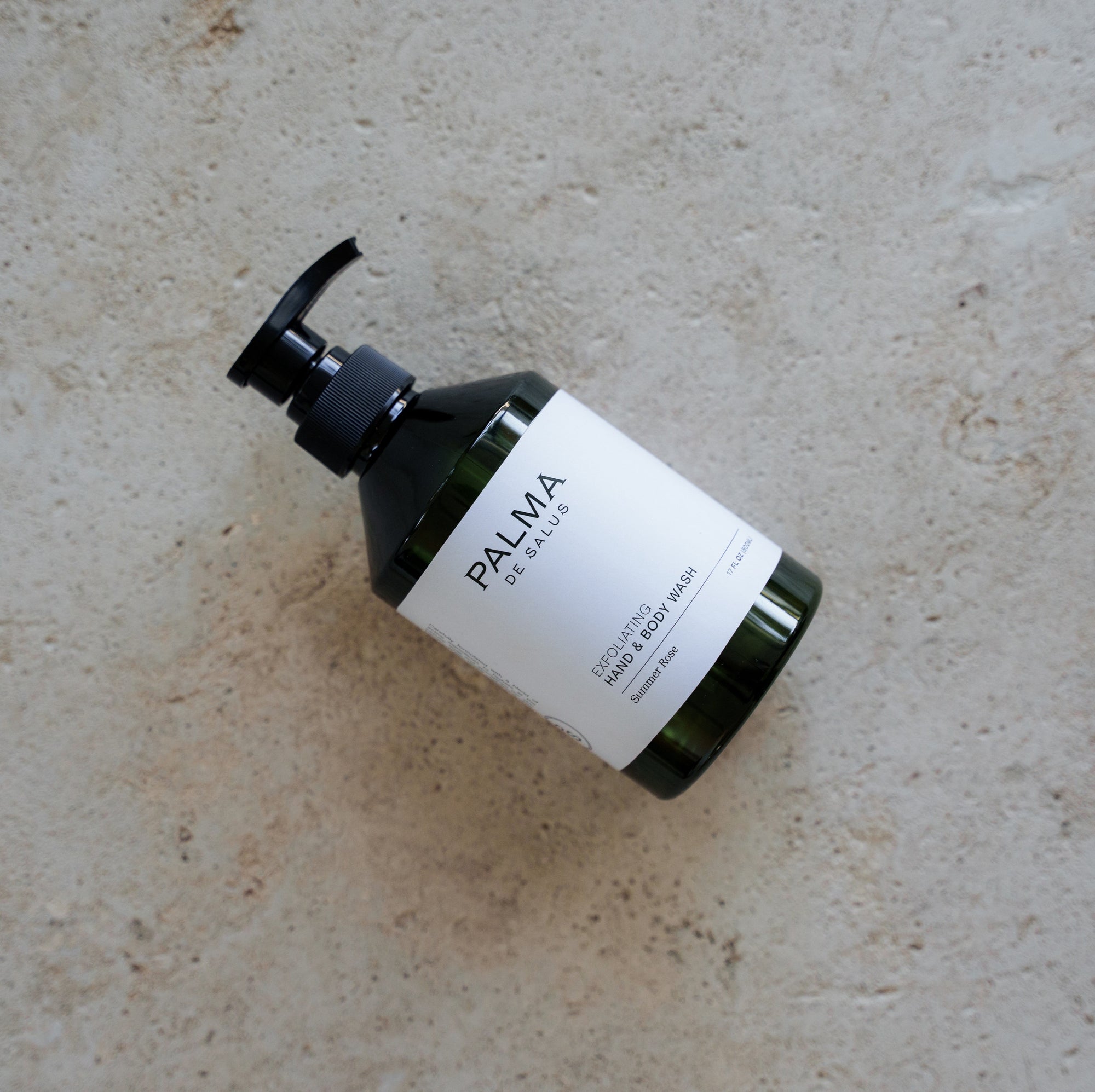 Plant-Based Summer Rose Exfoliating Hand &amp; Body Wash
