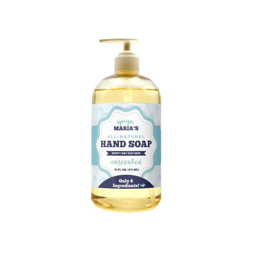 Natural Hand Soap (16 fl oz) by Yaya Maria&#39;s