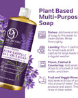 Lavender All in 1 Castile Soap - Thin Formula by Dr. Jacobs Naturals