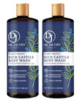 Peppermint Energy Castile Body Wash, Shampoo, & Shaving Lather