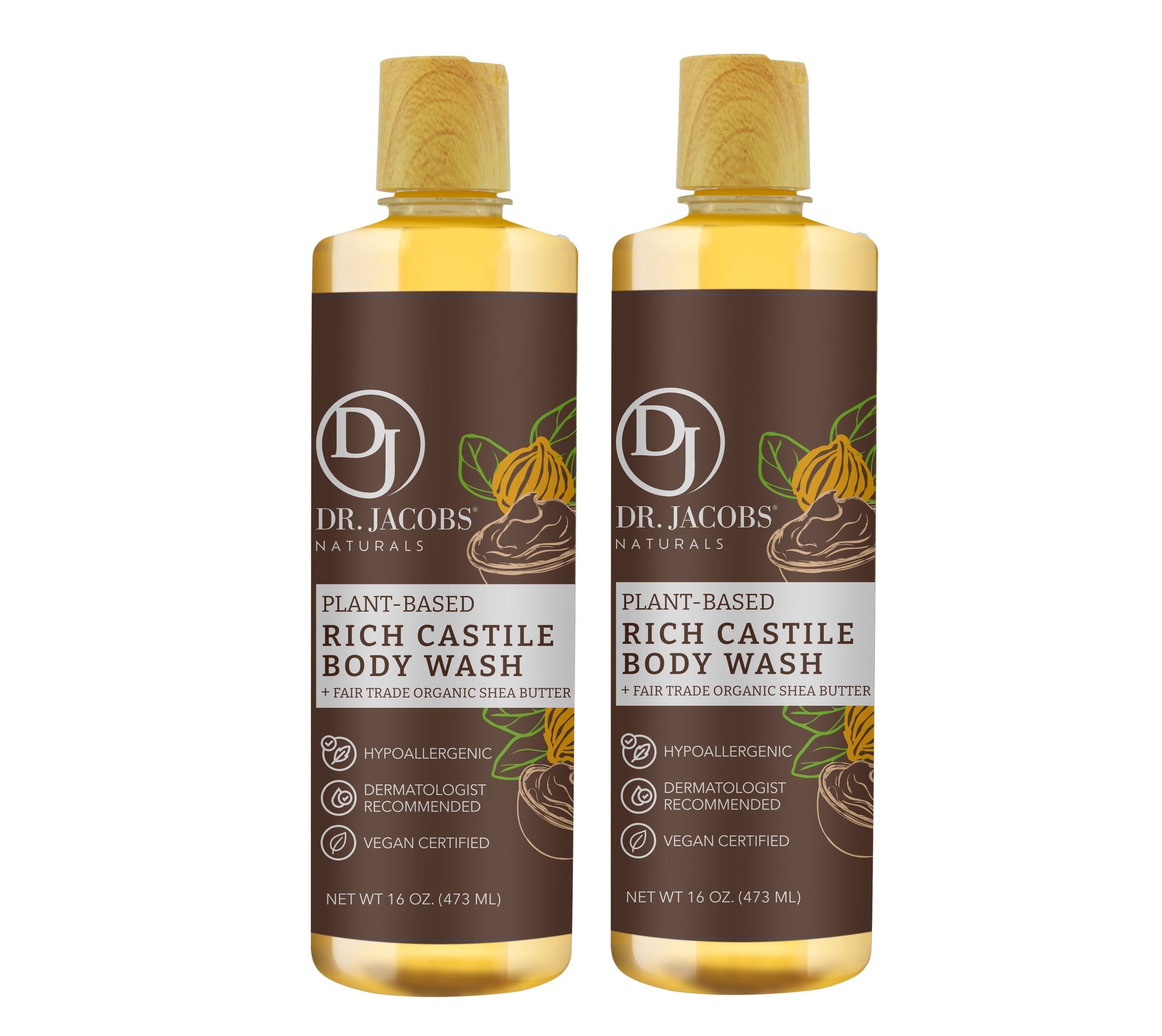 Shea Butter Hydration Castile Body Wash, Shampoo, &amp; Shaving Lather