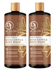 Sandalwood Reset Castile Body Wash, Shampoo, & Shaving Lather