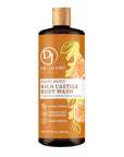 Orange & Ginger Boost Castile Body Wash, Shampoo, & Shaving Lather