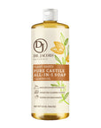 Almond All in 1 Castile Soap - Thin Formula by Dr. Jacobs Naturals