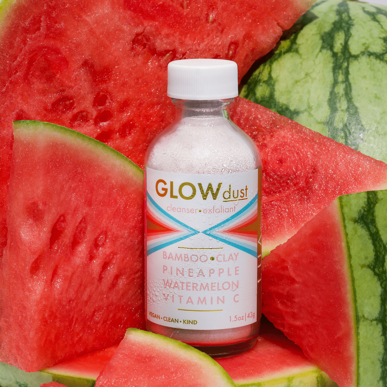 GLOW dust cleanser + exfoliant by LUA skincare