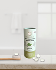 Toothpaste Tablets With Hydroxyapatite in Biodegradable Tube