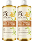 Almond All in 1 Castile Soap - Thin Formula by Dr. Jacobs Naturals