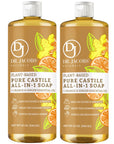 Orange & Ginger All in 1 Castile Soap - Thin Formula