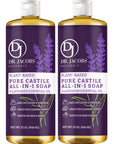 Lavender All in 1 Castile Soap - Thin Formula by Dr. Jacobs Naturals