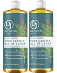 Peppermint All in 1 Castile Soap - Thin Formula by Dr. Jacobs Naturals