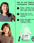 Coconut Mint Toothpaste Tablets for Eco-Friendly Hygiene