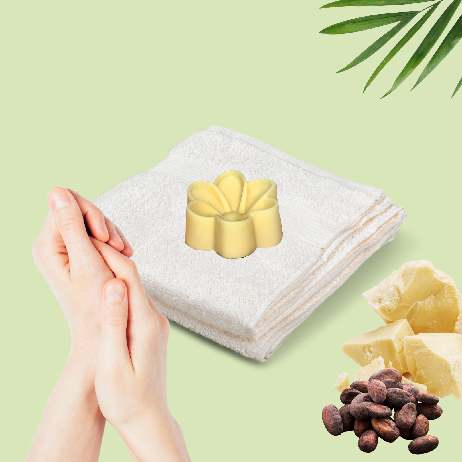 Flower Shaped Lotion Bar by Hippotanicals