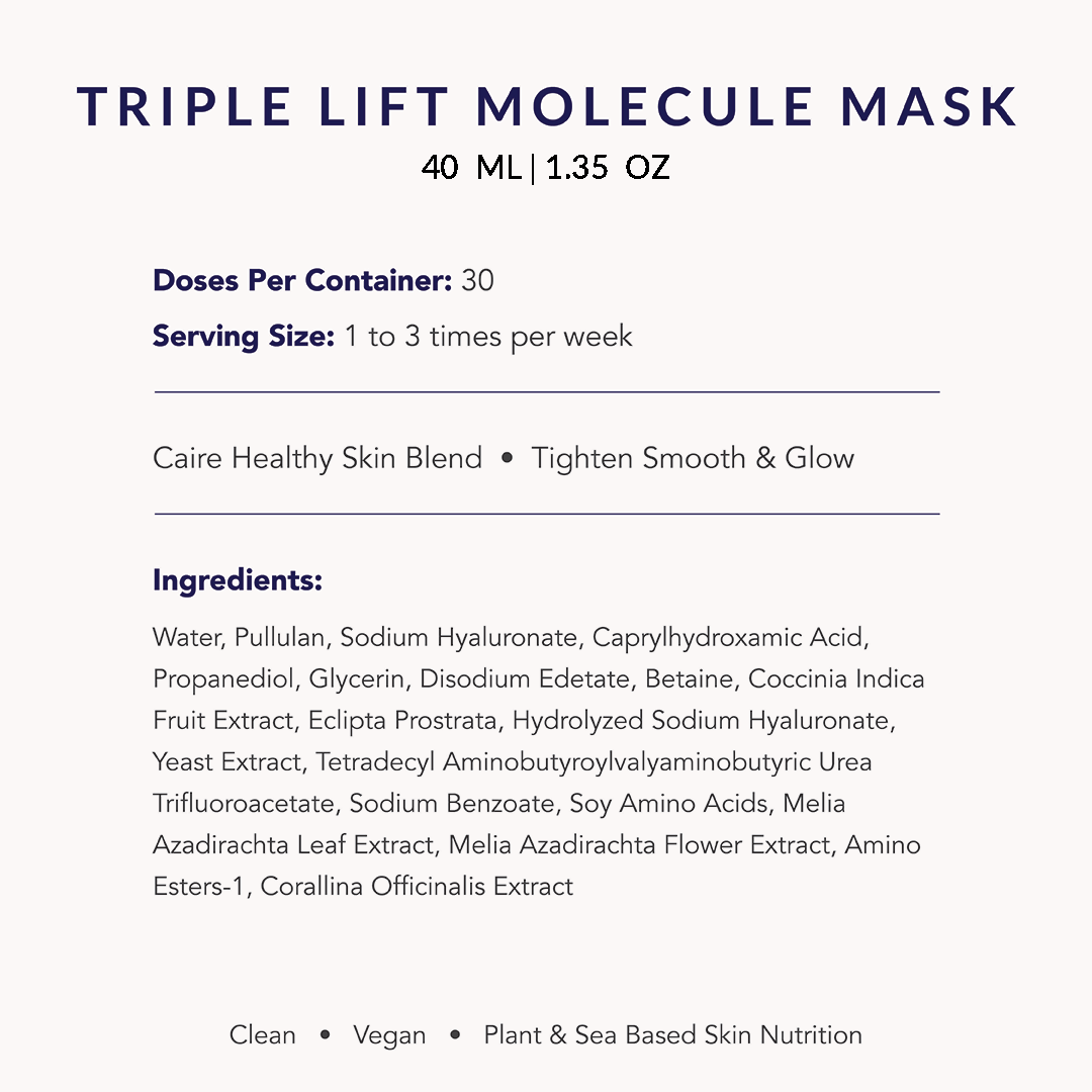 Full Size Trio: Theorem Serum Boost 30mL | 1oz + Triple Lift Molecule Mask 40 mL | 1.25oz + Grownup Moisturizer 50 mL | 1.7oz