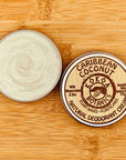CARIBBEAN COCONUT - Natural Deodorant Cream - Sensitive Skin - Baking Soda Free  - 2.5 oz