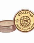 Unscented - Natural Deodorant Cream - Aluminum-Free - Plastic-Free 2.5 oz